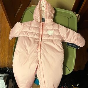 Faded Glory Pink Kids One Piece Footie